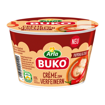 Arla Buko® Crème fraîche Paprika & Chili 195 g