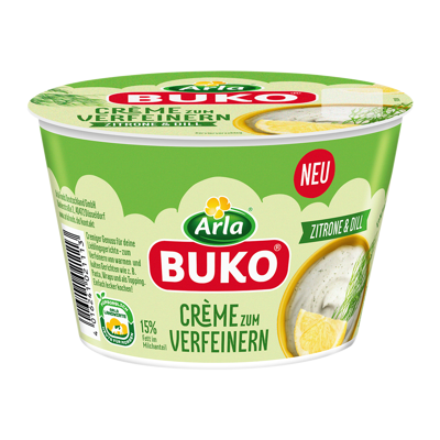 Arla Buko® Crème fraîche Zitrone & Dill 195 g