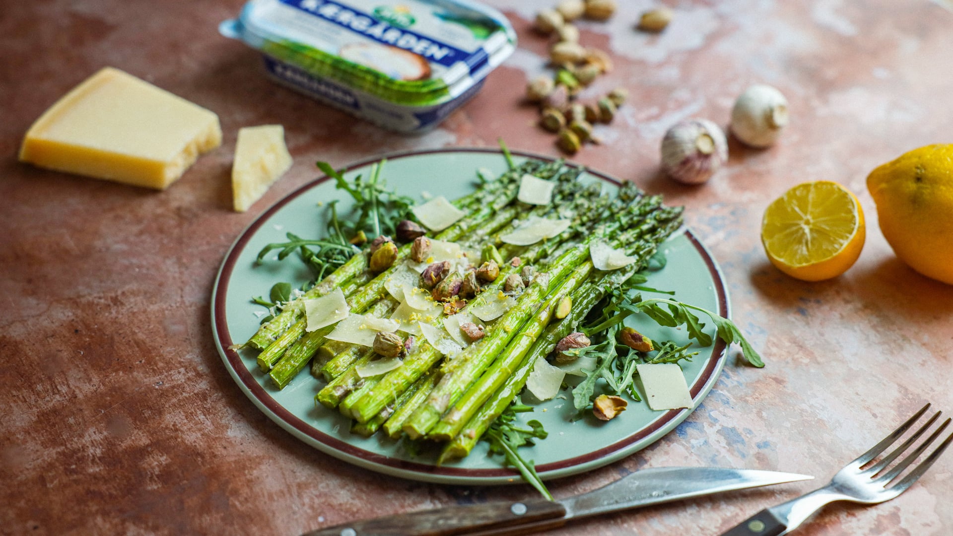 Spargelrezepte mit Arla Kaergarden®