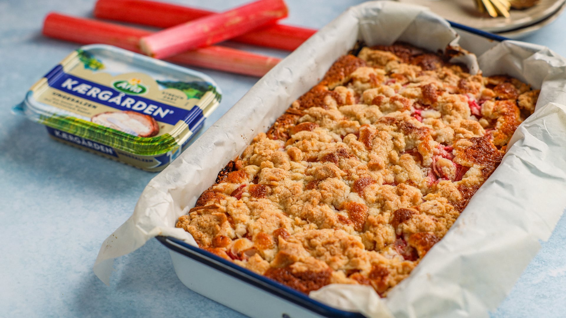 Kuchen und Torten mit Rhabarber