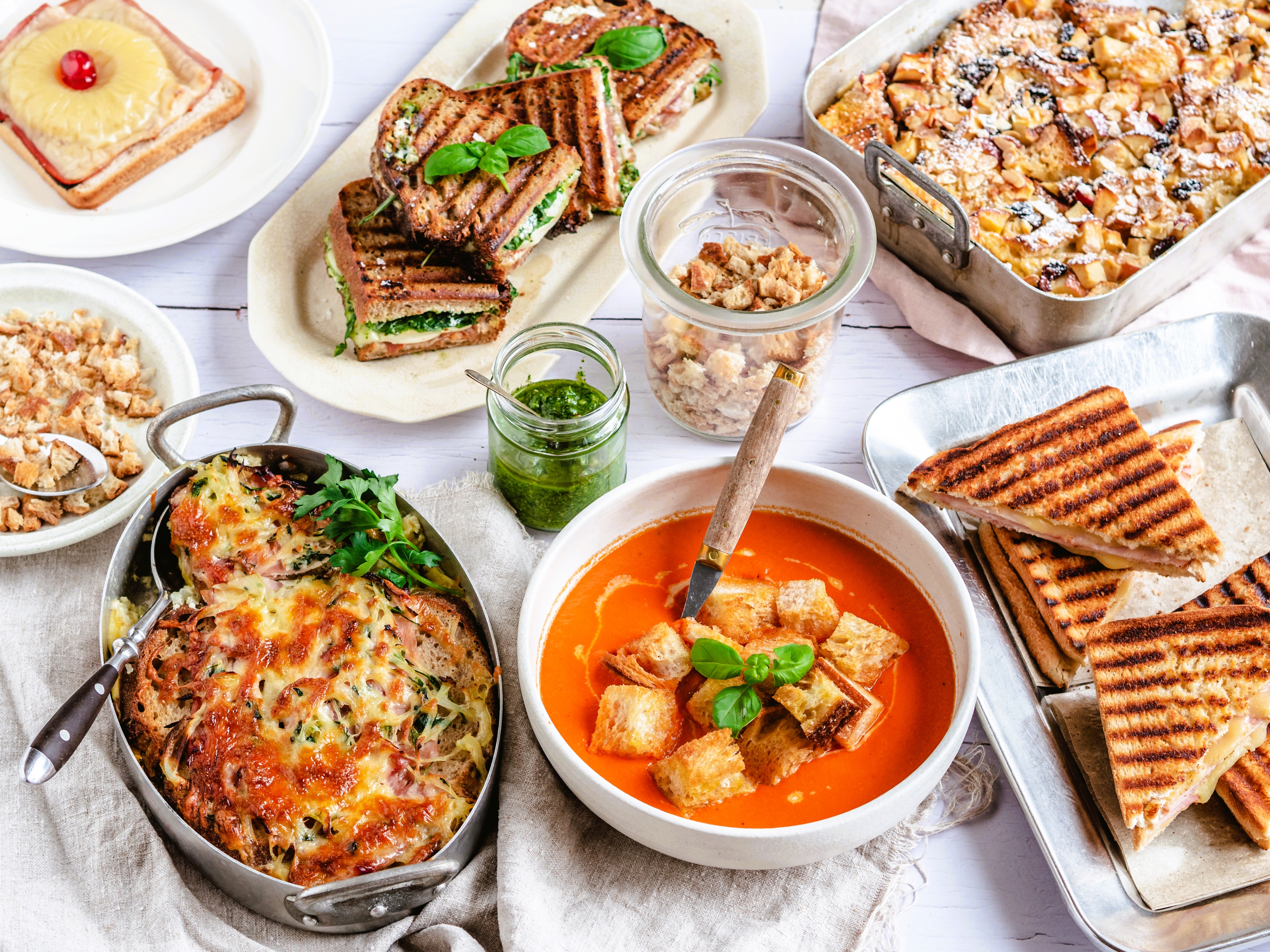 Altes Brot verwerten