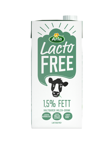 Arla LactoFREE® 1,5 % Fett UHT 1 liter