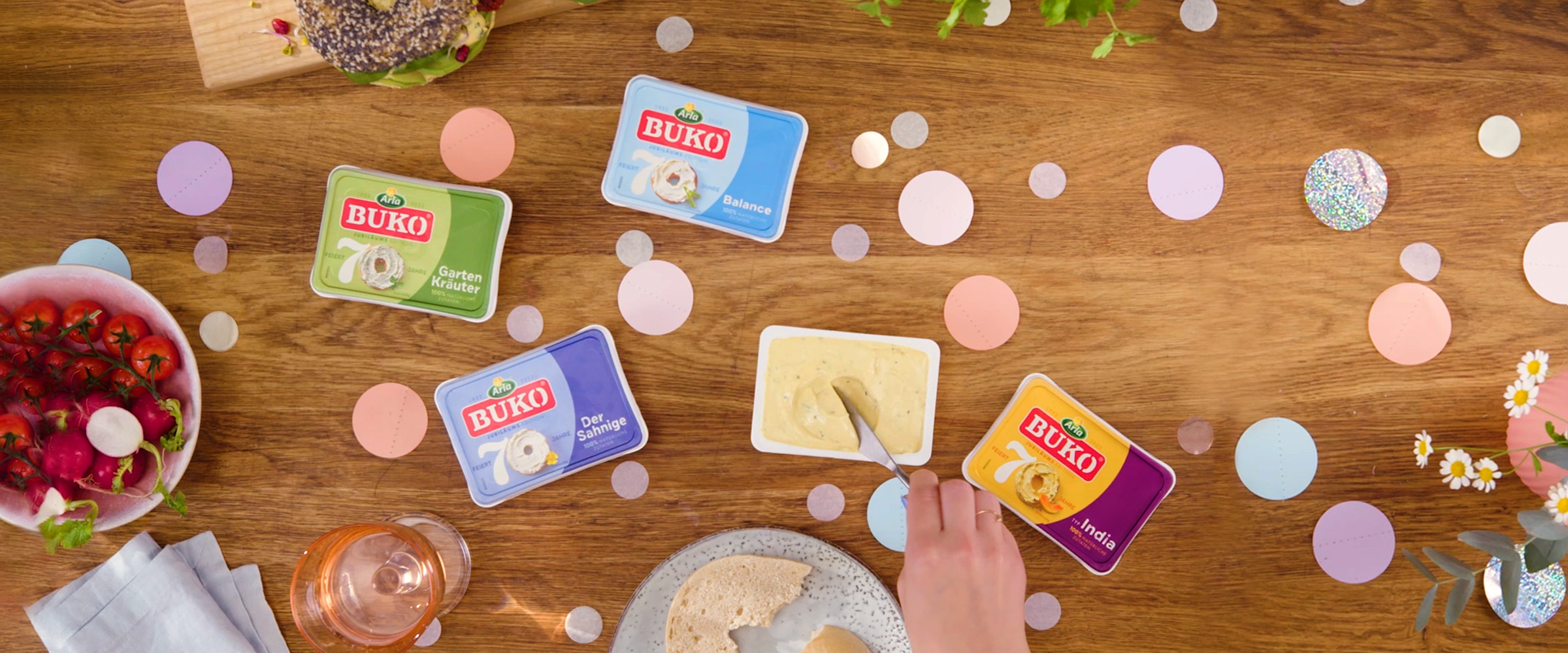10 welche sorten gibt es von buko frischkaese Ideen
