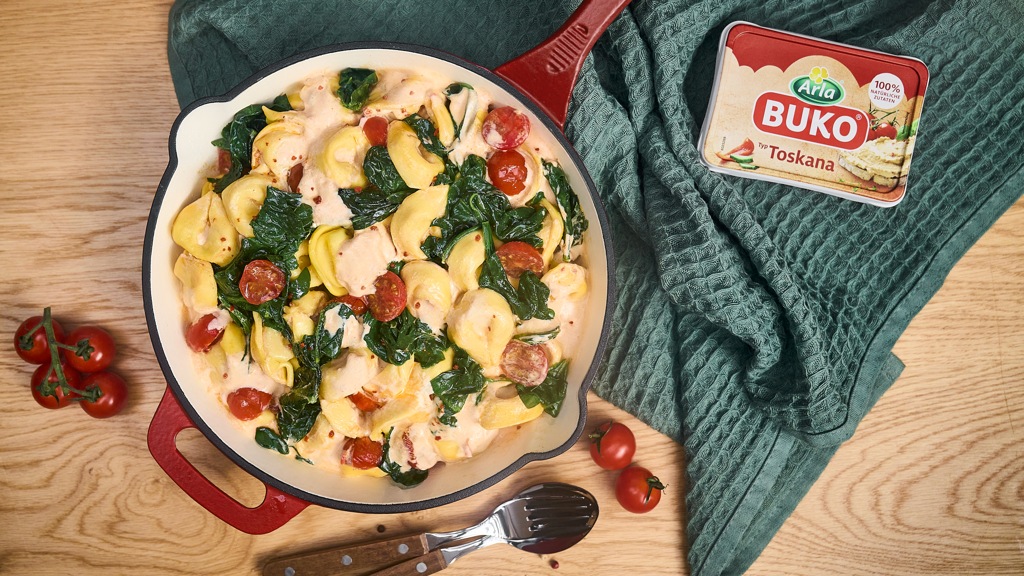 Kochen macht Spaß mit Arla Buko®