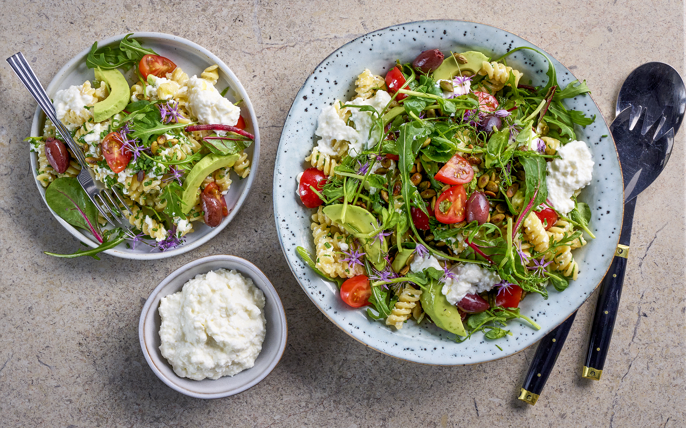 Sommerliche Pasta