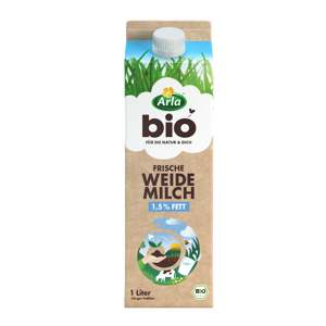 Arla® Bio Weidemilch 1,5% 1 Liter