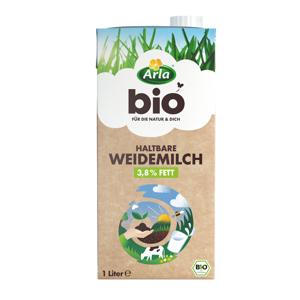 Arla® Bio Weidemilch haltbar 3,8% 1 Liter