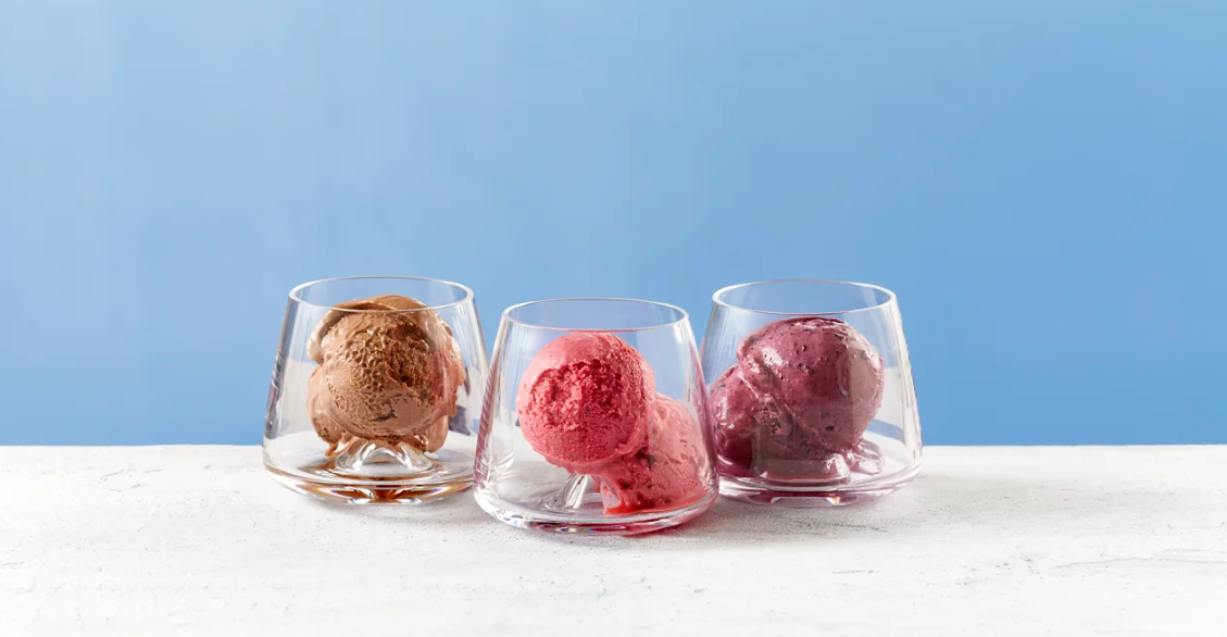 Ideen für gefrorene Desserts